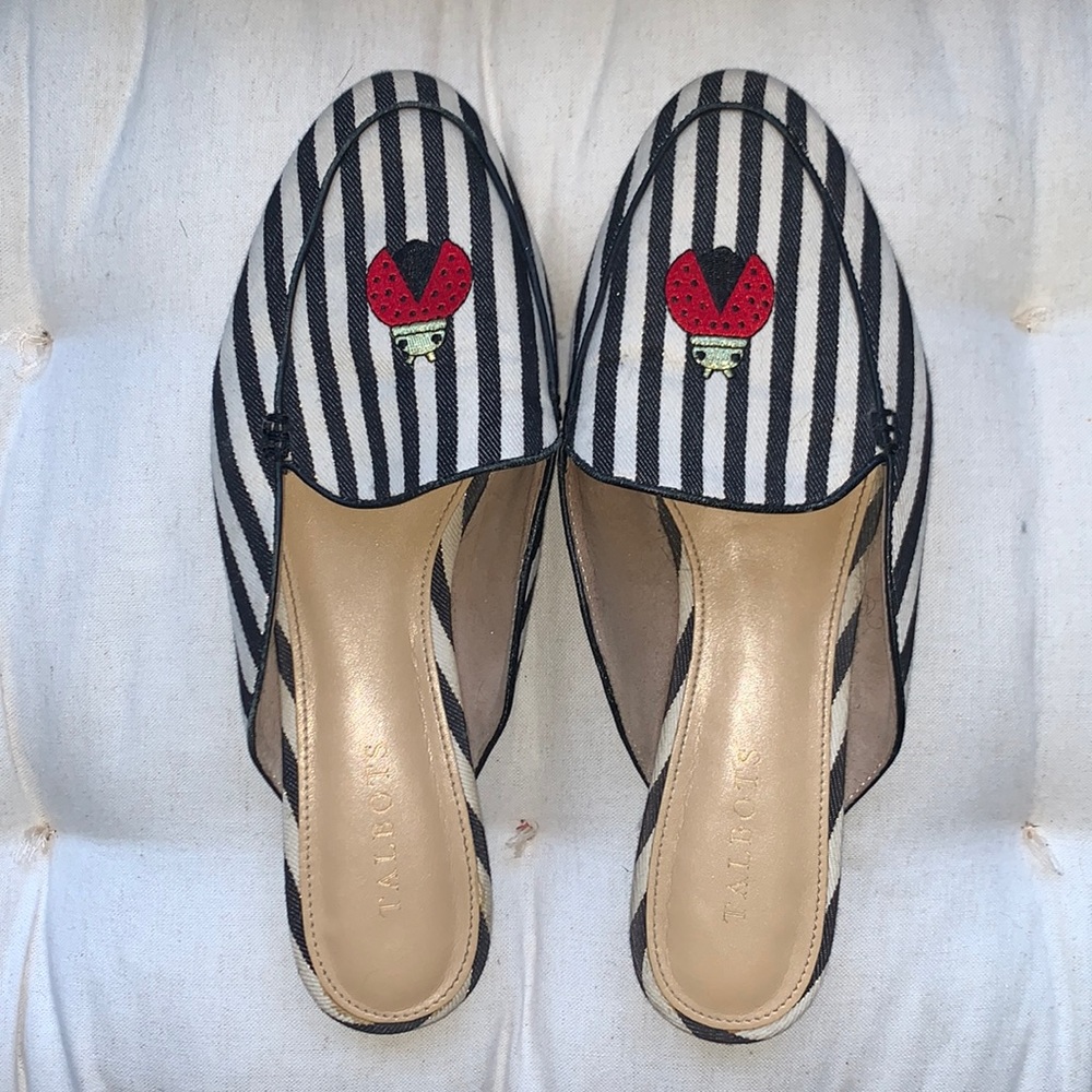 Talbots Ladybug slides 9 1/2